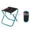 Outdoor handbag folding stool portable folding chair stainless steel fishing chair travel subway ultralight small bench