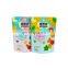 Custom Printed seal free aluminum foil stand up ziplock pouch packaging sealed compound bag for snack nut food