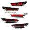 MAICTOP car smoked led tail light rear tail lamp for camry facelift taillight 2018-2020