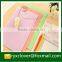 A4 PP Plastic Waterproof Candy Colored Smile Document bag/ Envelope Folder