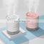 2021 New Upgrade Household Led Electronic Humidifier Rechargeable Desk Moisture Portable USB Mini Air Humidifier For Bedroom