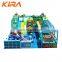 Commercial Trampoline Park Climbing Wall Ninja Theme Indoor Soft Playground