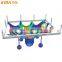 Fun Play Equipment Indoor Playground Crochet Climbing Rainbow Net For Kids