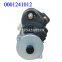 Bosch 0001241012 Starter Motor Diesel Factory Starter Motor 10t China Japanese Starter Motor for Weichai HOWO Wd 615 Series Engines