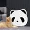 MEOW LOVE Panda-Shaped Cat Scraper The Cat Corrugated Scraper of The Vertical Can Be Attached Wall Decorate Without Shavings.