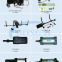 High quality XMQ6858 XMQ6900Y middle kinglong daewoo bus boby spare parts bus pneumatic door pump