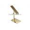 Polished Gold Metal shoe display stands, shoe store display racks                        
                                                Quality Choice