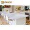 Horizon Kitchen Countertop Slab Artificial Calacatta White Silica Quartz Stone Quartz Slab Widely Used