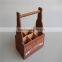 Wholesale Wooden Beer Bucket, Cheap Wood 6 Pack Beer Bottle Carrier, Wine Bucket Packaging Box                        
                                                Quality Choice