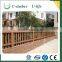 Latest designs wood plastic composite WPC timber fence