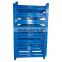stackable and foldable stacking rack