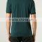 Factory cheap basic tshirt in deep green