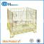 Warehouse storage steel champagne wire cage