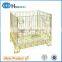 Warehouse storage steel champagne wire cage