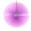 Wholesale Colorful Paper Decoration 14"(35cm) Honeycomb Paper Fan