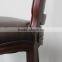 2015 Popular modern wooden leather restaurant chair