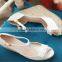 2015 fancy ladies sandal shoes ladies party shoes high heel with decoration wedge shoes super high heel 