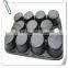 Hand-cast iron baking a cake pan, round, ten hole