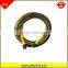 China DN 6 wire braided rubber hose with linen surface for washing / cleaning machine price