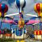 super excitting funny amusement ride playground samba ballon!