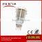 16mm Blue ring 6V LED flat actuator stainless steel metal push button