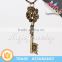 Fashion Design Antique Gold Necklace with Key Pendant on Sale