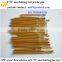 CNC machining gold-plated brass electric plug contact pin