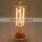Multifunctional ST58 antique lamp edison bulb, antique wall lamp