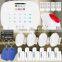 Kerui popular wirelss two-way power ABS plastic Curtain PIR sensor for security alarm system