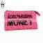 Heat transfer or silk printing mini canvas coin purse, lady wallet