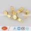 hot sale wholesale low price gold normal puller metal zipper slider