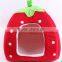 cute strawberry shape dog kennel /strawberry house shape dog bed/custom dog kennel