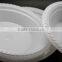 Biodegradable tableware disposable rectangle compartment food trays