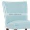 Hot sales Sky Blue Upholstered Counter Stools bar furniture