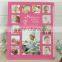 cheap wholesale colorful baby one year glass wall hanging photo picture frame 25x35