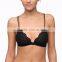 Floral Lace Bralette,Triangle Bralette,Sheer Bralette,Strappy Bralette,Halter Bralette,Lace Crop Top