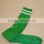 wholesale polyester moisture wrecking striped soccer socks