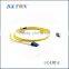 Armoured fiber path cord