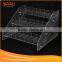 3-tier Clear Acrylic Nail Polish Table Display Rack/acrylic Cosmetic Desktop Display
