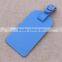 Custom colorful leather luggage tag/blank baggage tag for promotion gifts                        
                                                                                Supplier's Choice