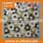 8mm hexagon mother of pearl shell mosaic flower shape natural wall tile for selling