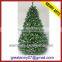 6FT(180cm) wholesale slim artificial flocked revolving christmas trees made in china