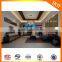 The beautiful pvc ceiling grid insead of gypsum ceiling tiles for office decorative