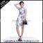 OEM Supply Western Dress Designs Sleeveless Printed Ladies Dress