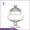 Best price factory supply clear round candy glass jars with lid                        
                                                Quality Choice
