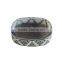 Black Wholesale separable double-deck soap dish with drain holes