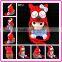 cute owl free knitting kids winter animal hats handmade crochet baby earflap hats with braids