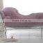 Neoclassic Fabric Chaise Lounge 086