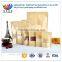 Custom high quality kraft paper bag with window and zipper