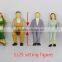 Architectural Mode Materails, Model Sitting Figures in Resin, Scale Model Figure, Plastic Model Figures for 1/25,indoor Figure